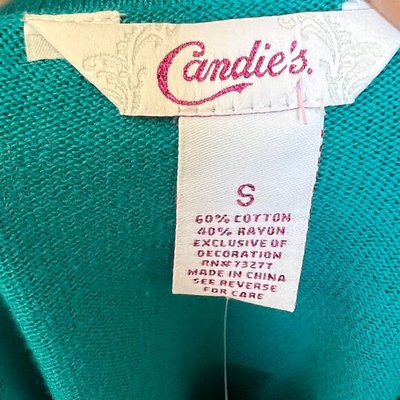 Vintage Candie's Cardigan Sweater nwt - Picture 5 of 7